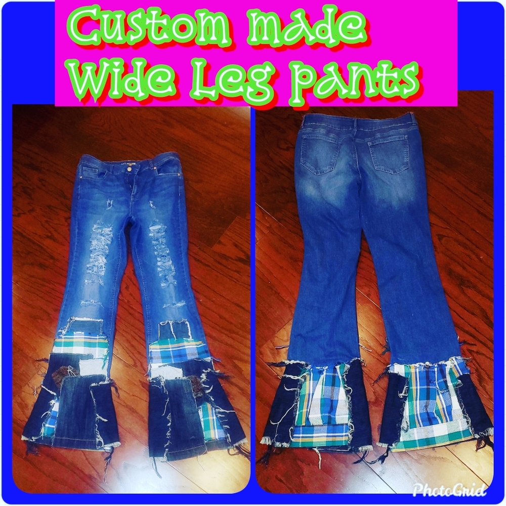 High Wastage custom made wide legs